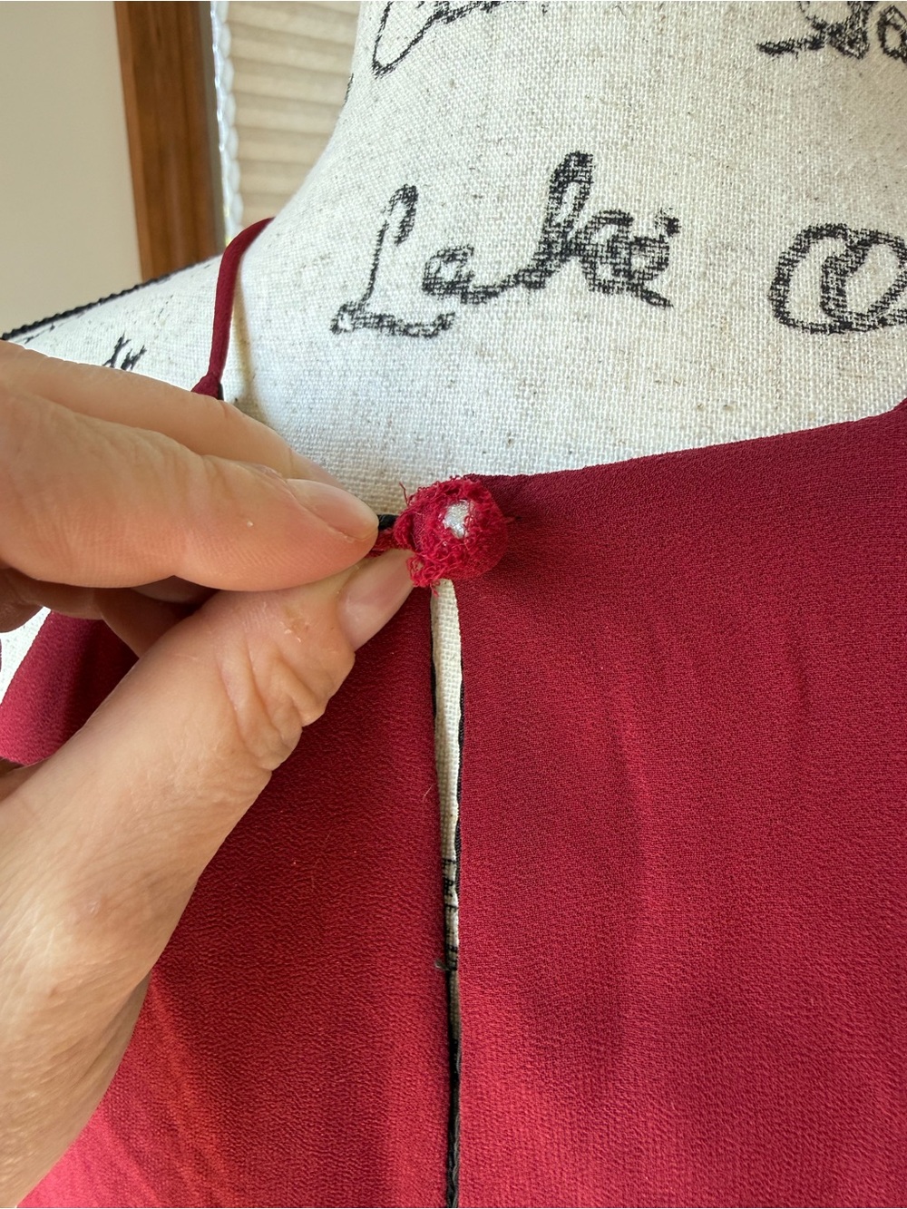 Sleeveless Sparkling Halter Swing Dress - Wine View 6